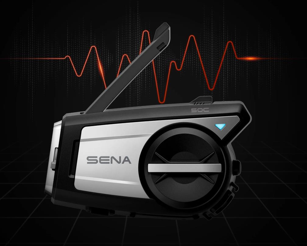 50C Motorcycle Camera & Communication System with SOUND BY Harman Kardon