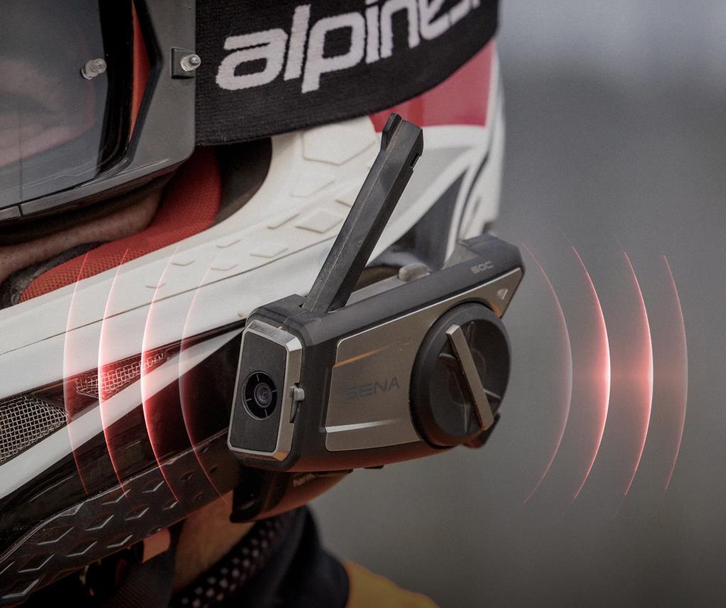 50C Motorcycle Camera & Communication System with SOUND BY Harman Kardon