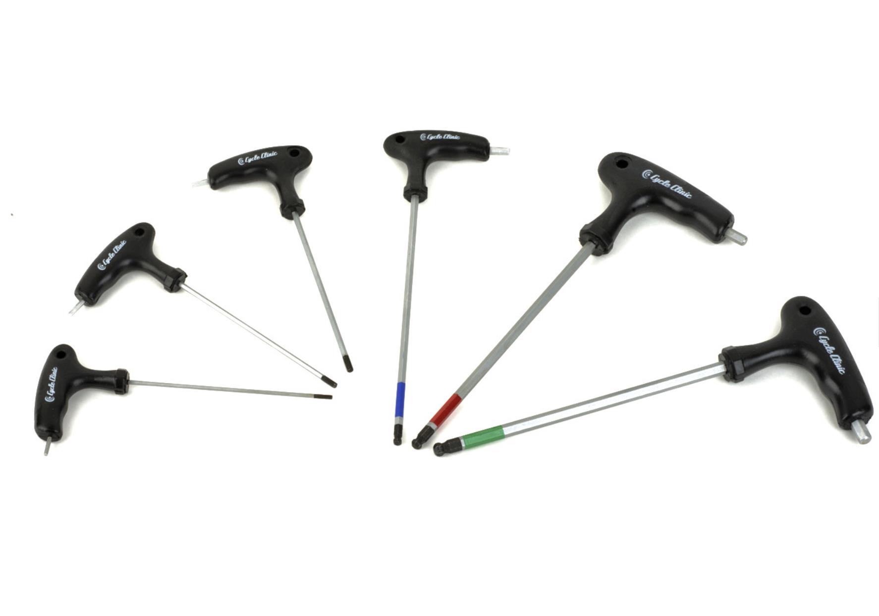 Author Hex wrench set CC TH 2-2,5-3-4-5-6 mm  (black)