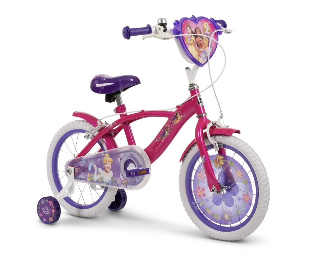 Huffy Disney Princess 16-inch Kid's Bike, Pink
