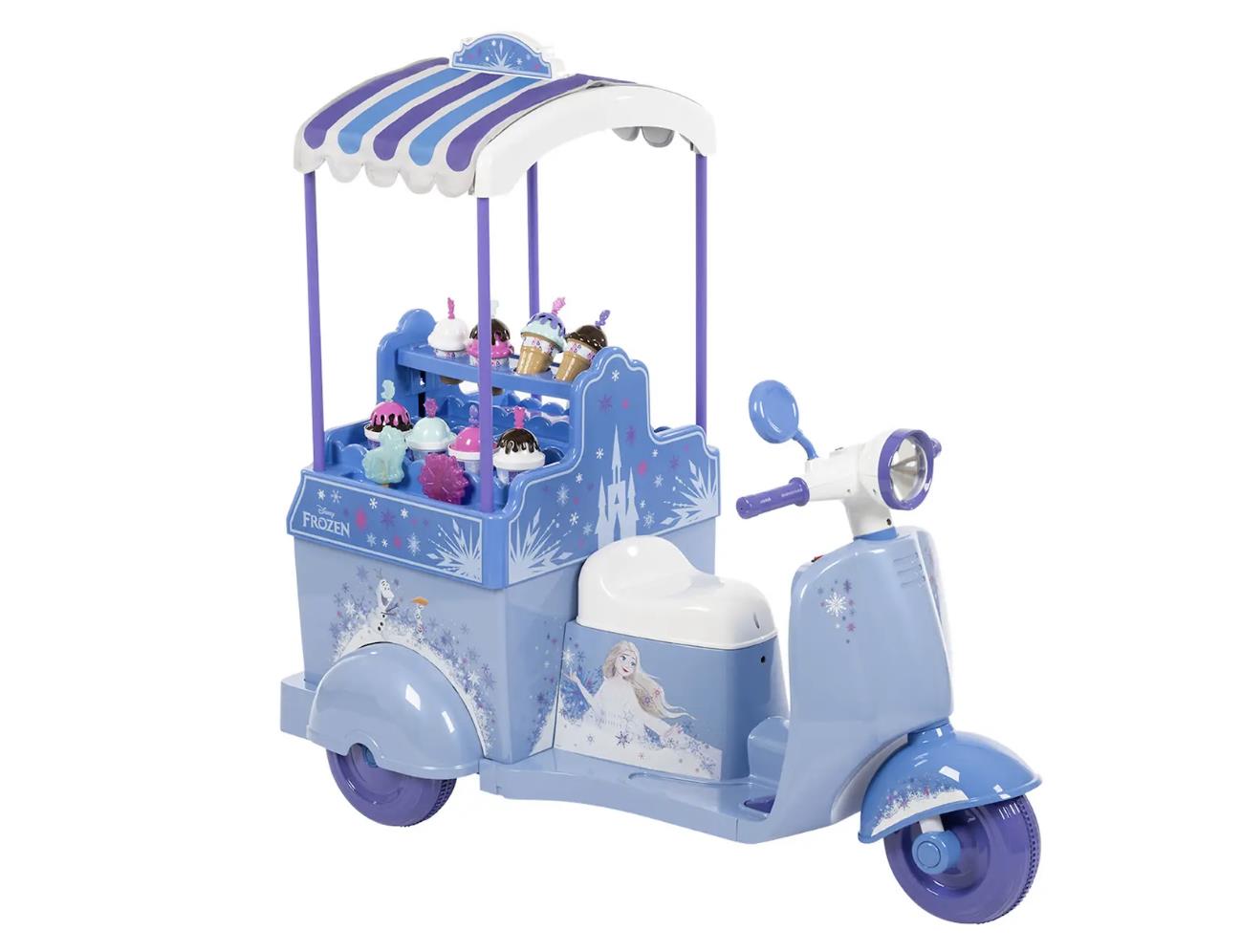 Huffy Frozen Ice cream kart 7.2V Battery Ride-on Toy for Girls