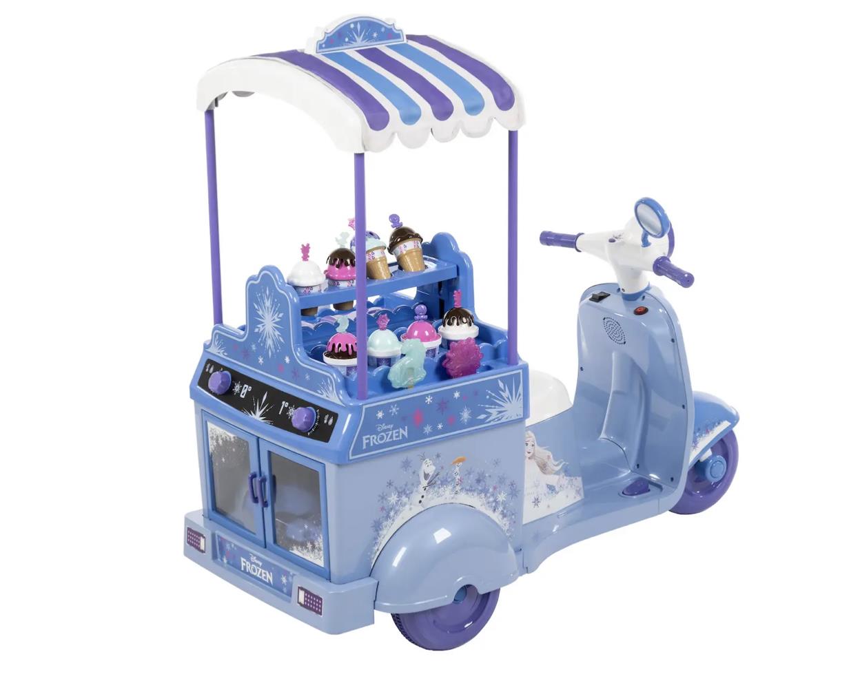 Huffy Frozen Ice cream kart 7.2V Battery Ride-on Toy for Girls