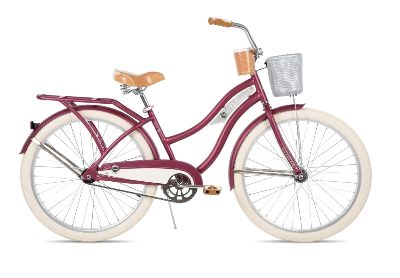Huffy DELUXE BEACH Cruiser, 26 tolli, punane