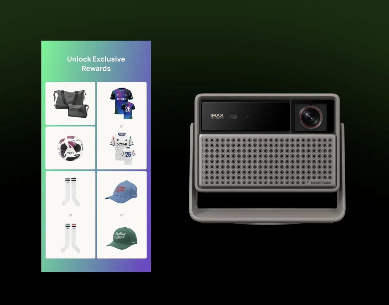Xgimi HORIZON 20 Max home projector with FC26 code