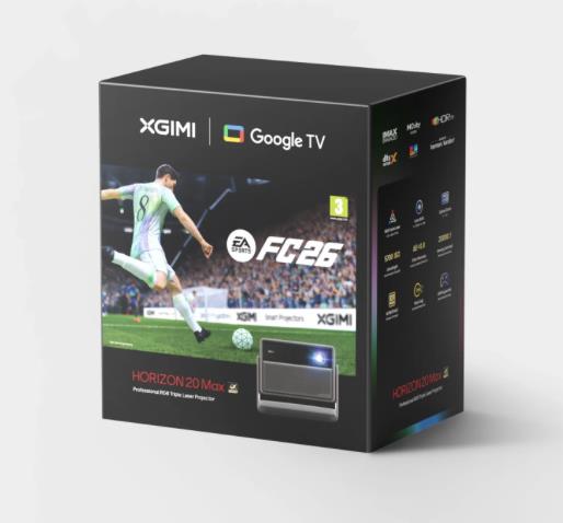 Xgimi HORIZON 20 Max home projector with FC26 code