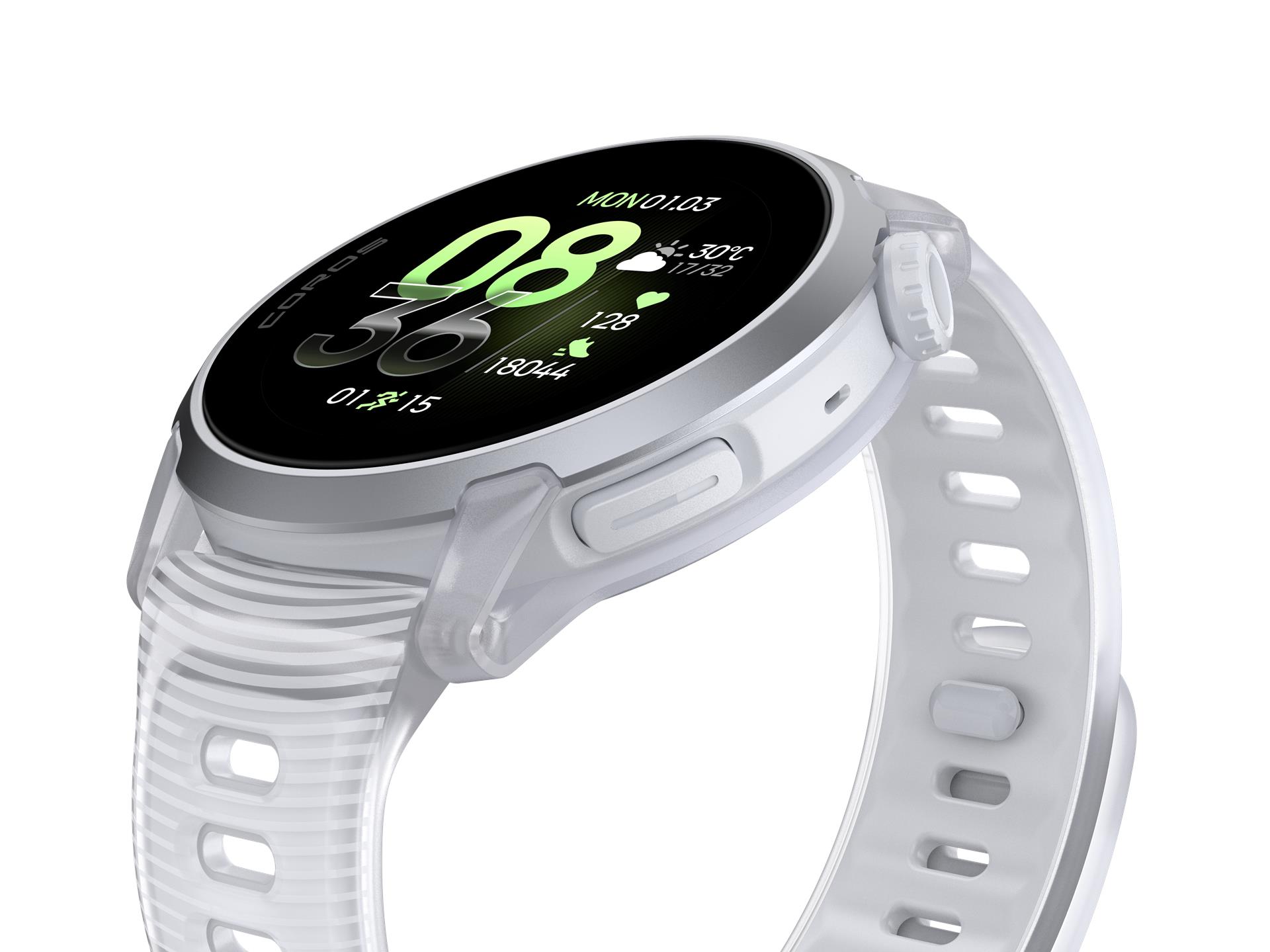 COROS PACE 4 GPS Sport Watch, Cloud White