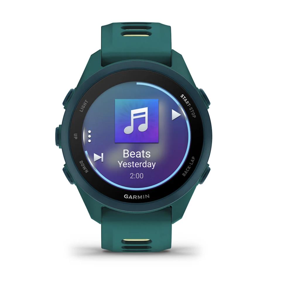 Garmin Forerunner 170 Music smartwatch, Teal Green/Citron
