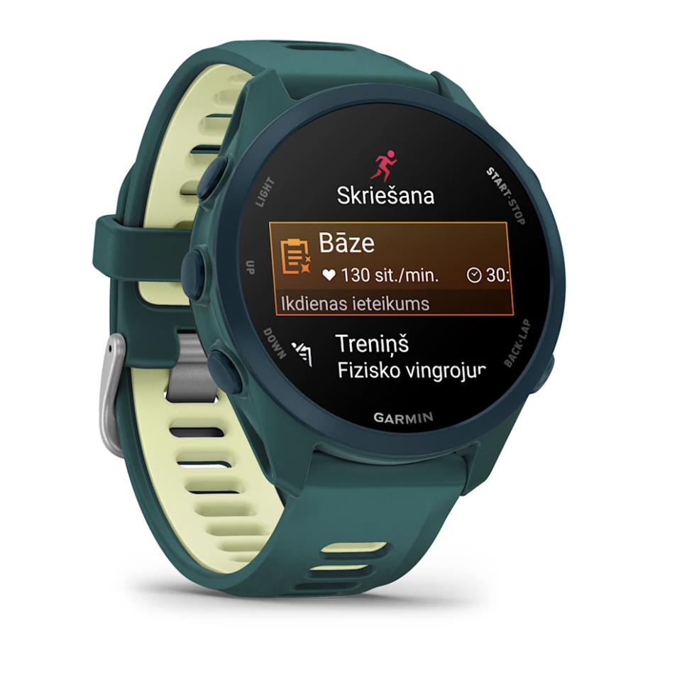 Garmin Forerunner 170 Music smartwatch, Teal Green/Citron