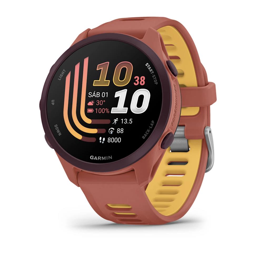 Forerunner 170 Music, Red Pink with Red Pink/Mango Band
