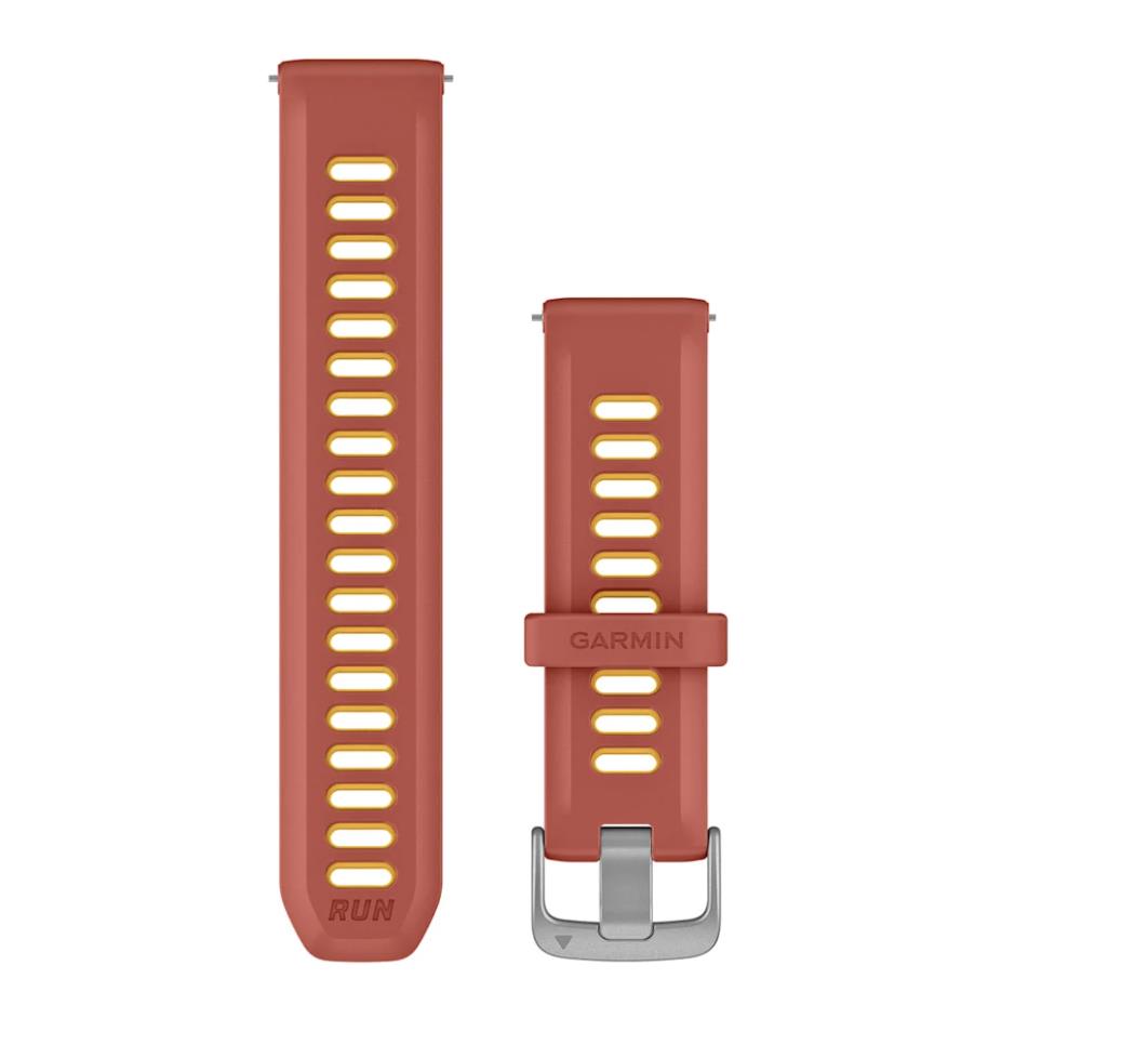 Quick Release Bands (20 mm), Red Pink/Mango