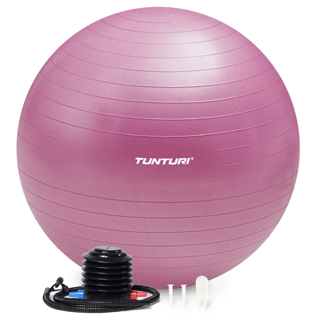 Tunturi Gymball 75cm, Purple, Anti Burst