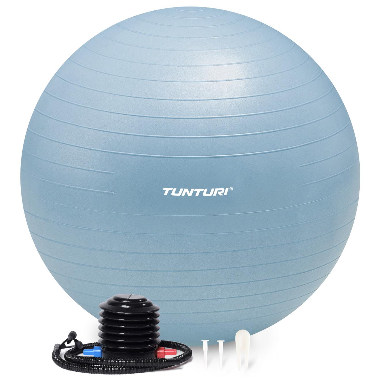 Tunturi Gymball 75cm, Light Blue, Anti Burst