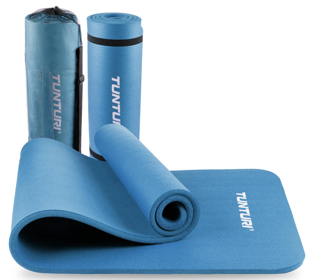 Tunturi Fitnessmat NBR - Petrol Blue