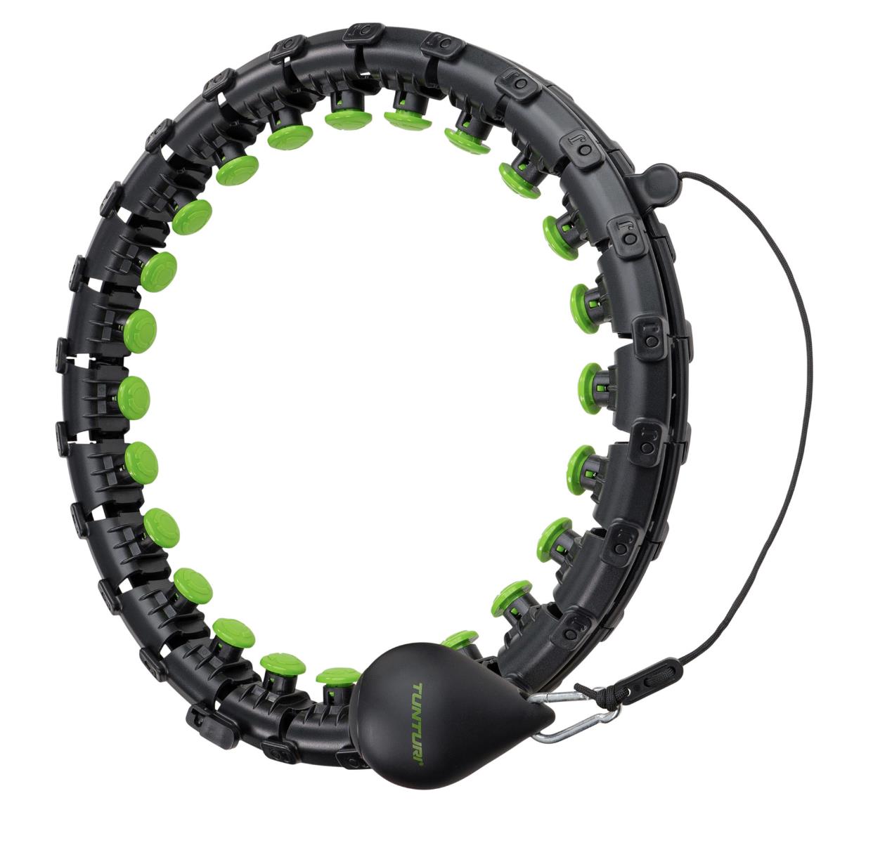 Tunturi Adjustable Hula Hoop incl. weight