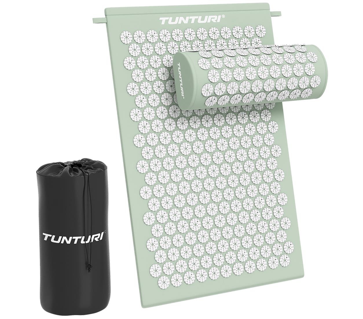 Tunturi Acupressure Mat And Pillow, Mint