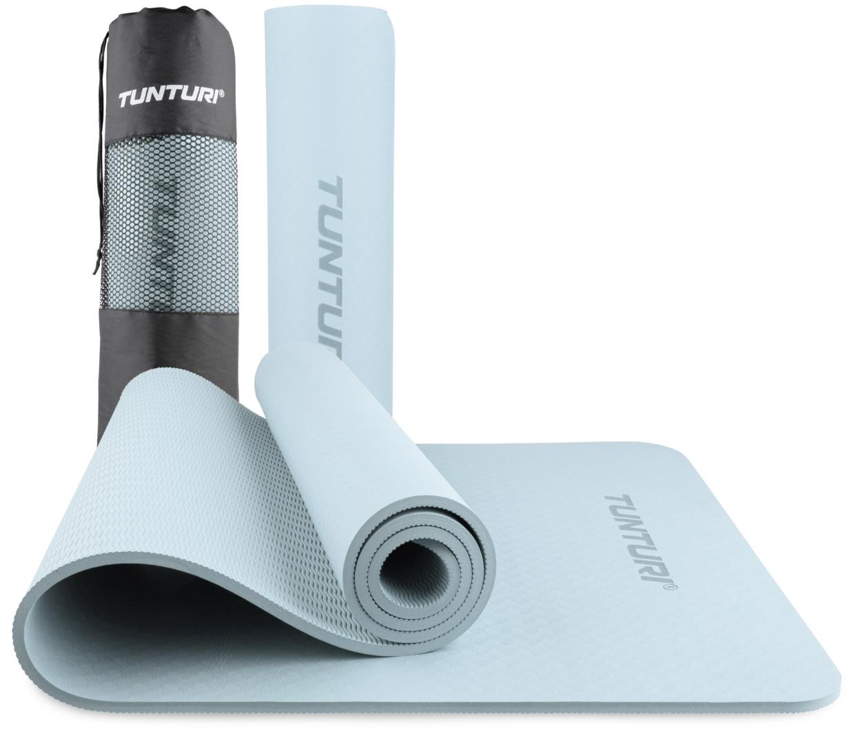 Tunturi Yogamat 8mm - Light Blue