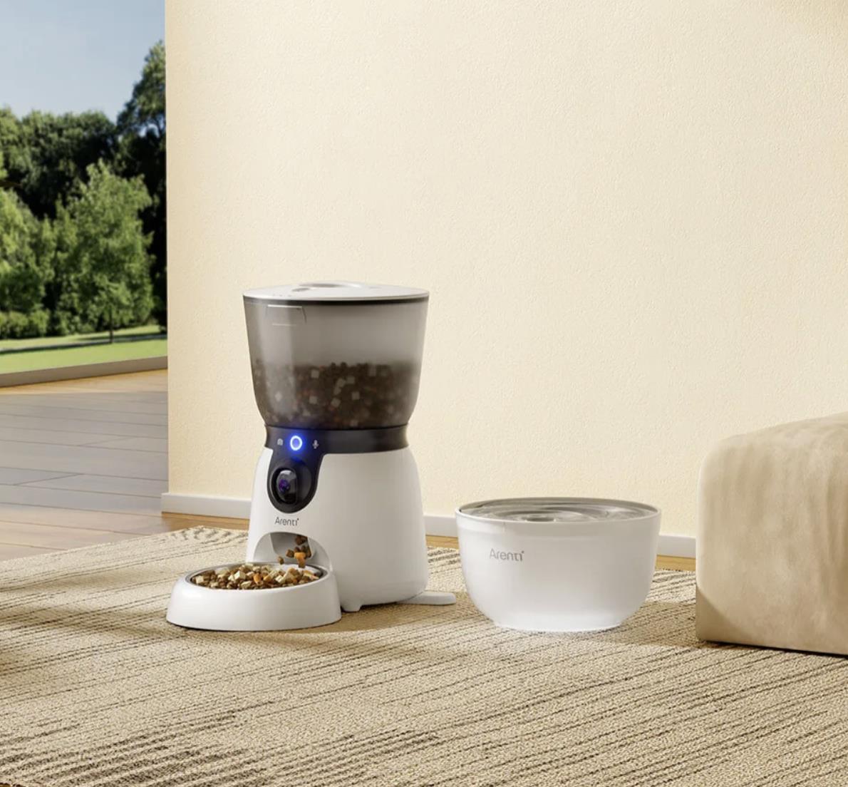 Arenti Petfeeder2 Pet Feeder Camera & Smart Water Fountain