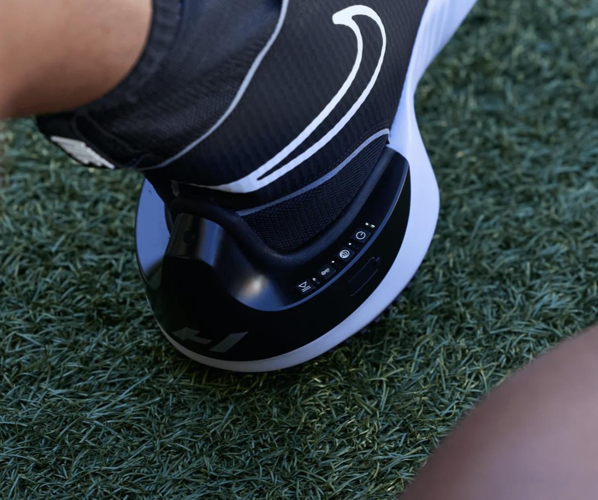Кроссовки Nike x Hyperice Hyperboot, черно-белые, XL