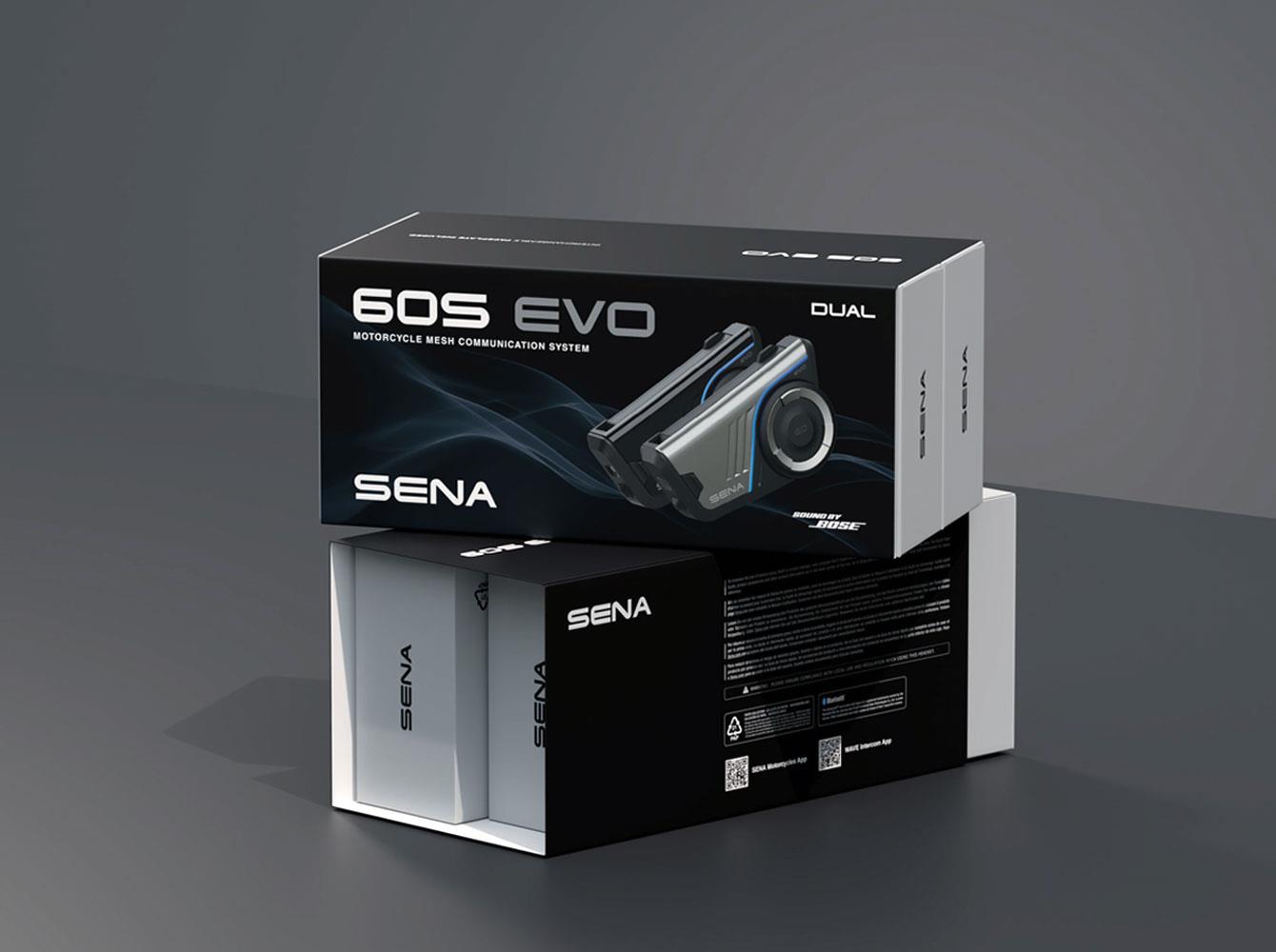 60S EVO, Motorcycle Mesh Communication System Dual Pack