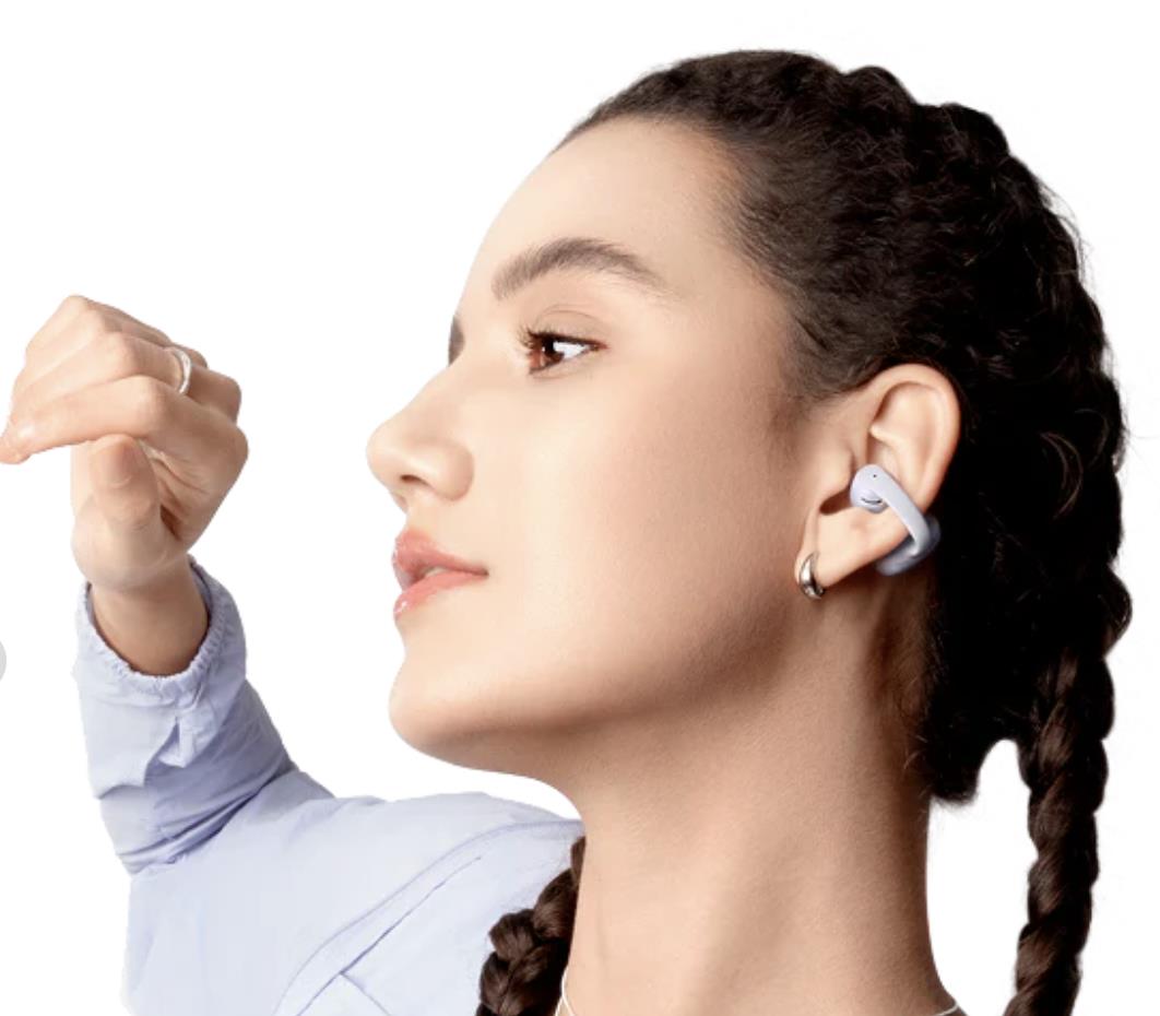 Shokz OpenDots Air austiņas, violetas
