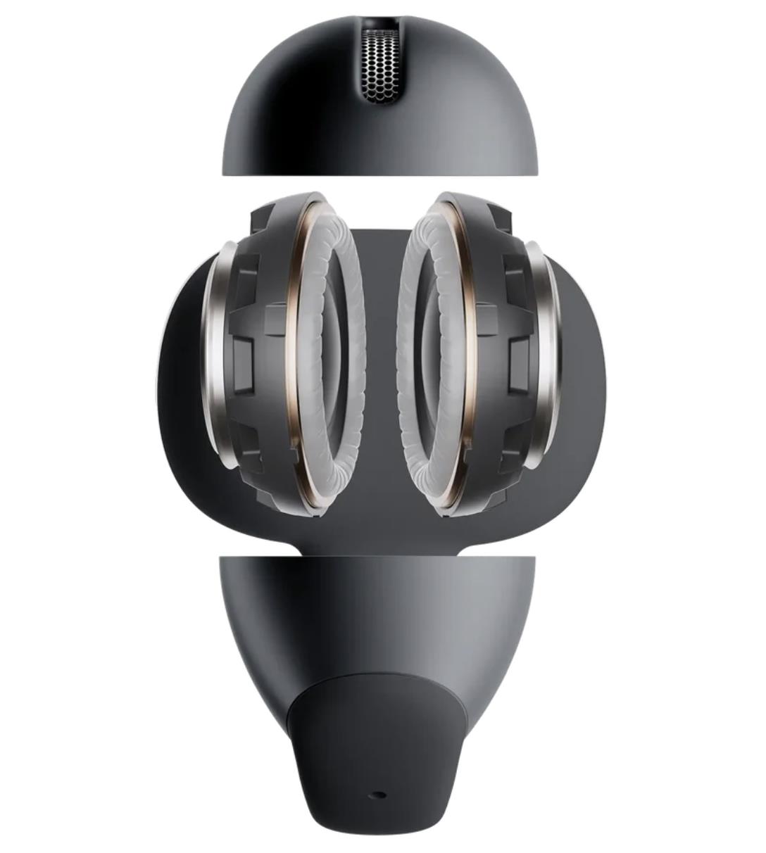 Shokz OpenDots Air kõrvaklapid, mustad