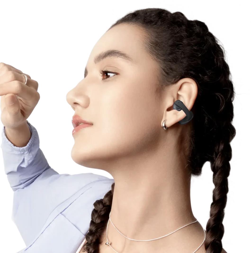 Shokz OpenDots Air kõrvaklapid, mustad