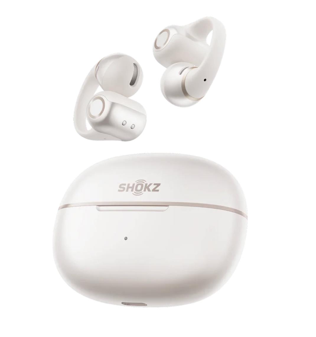 Shokz OpenDots 2 austiņas, baltas