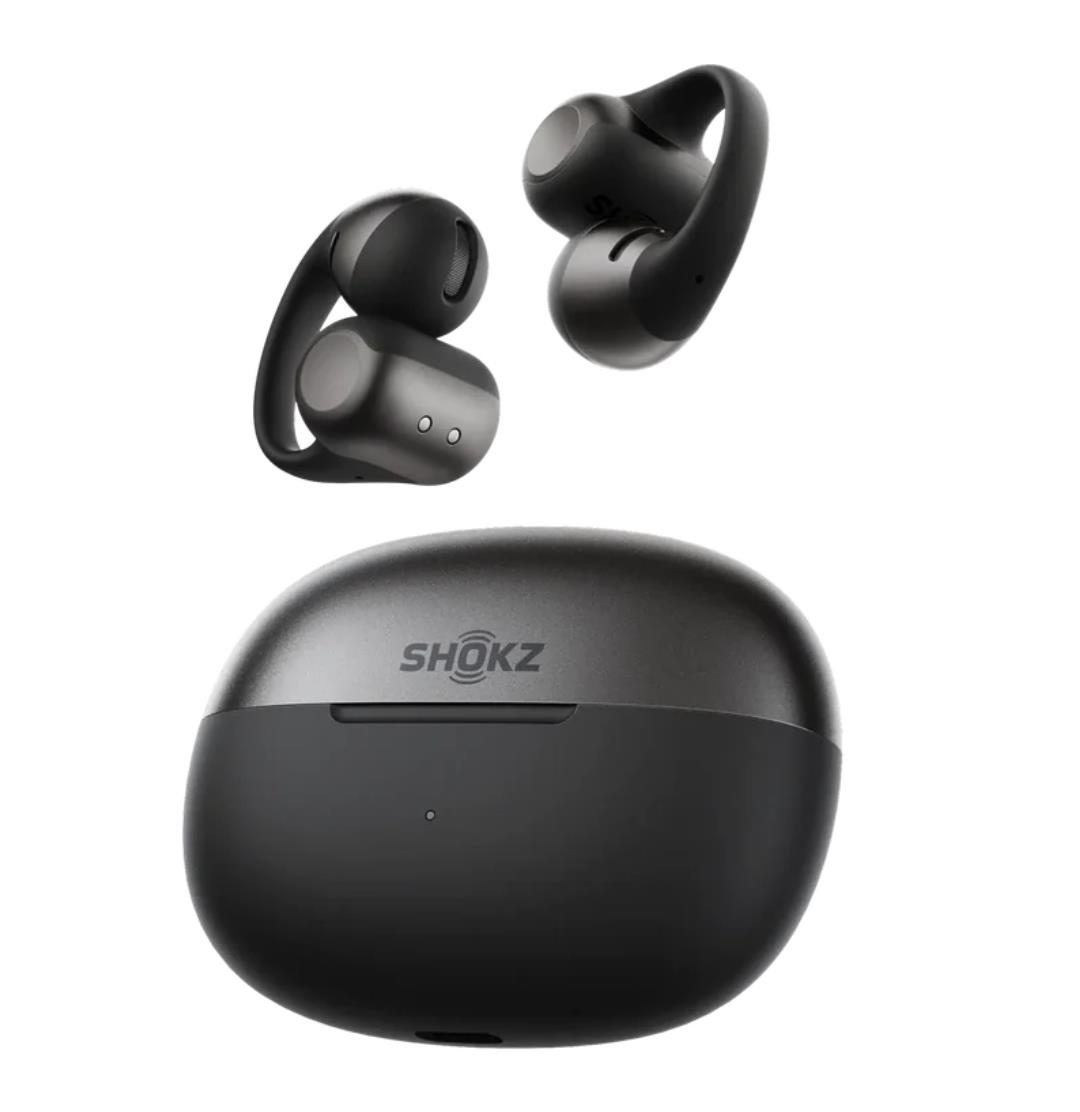 Shokz OpenDots 2 austiņas, melnas