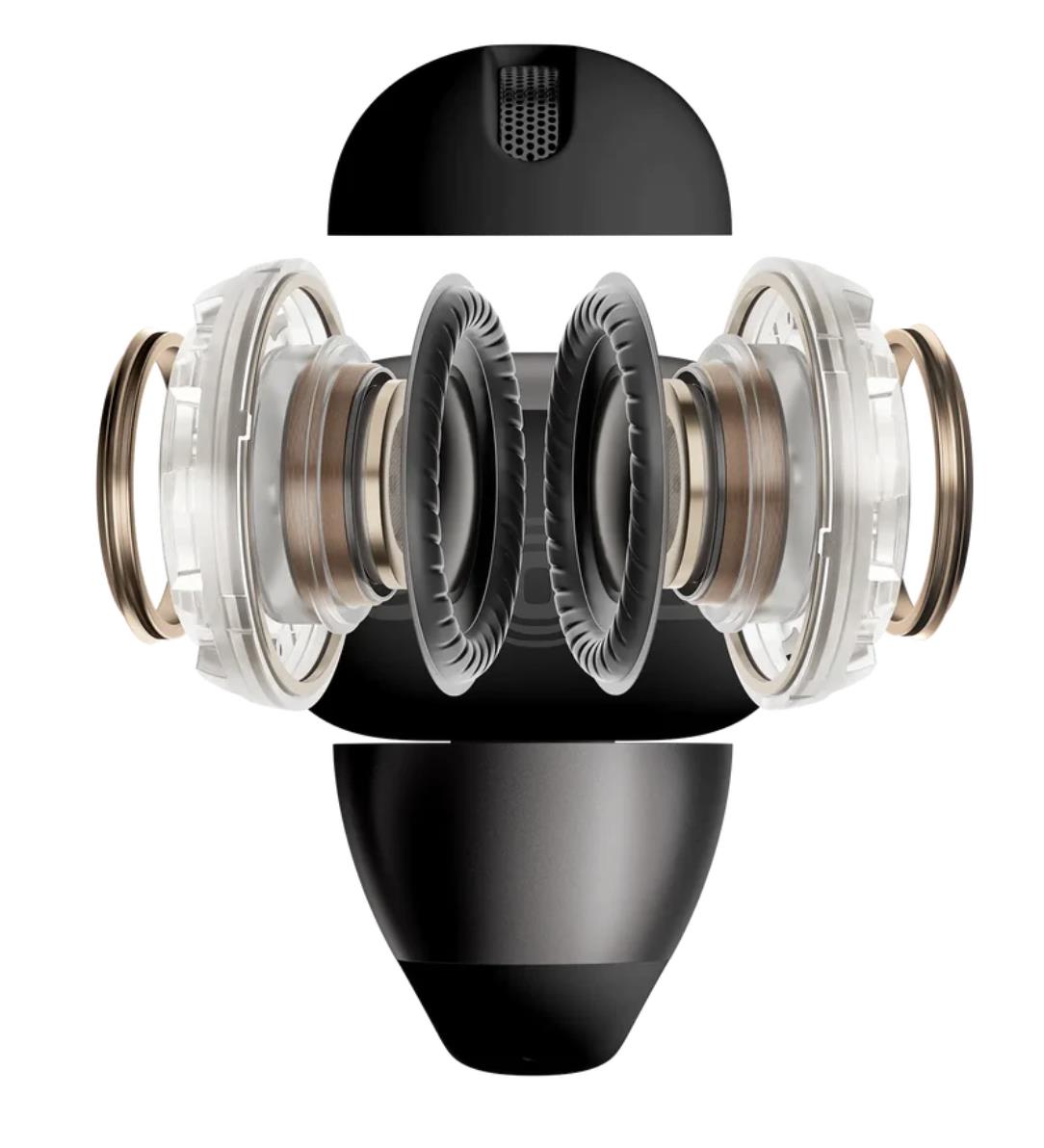 Shokz OpenDots 2 austiņas, melnas