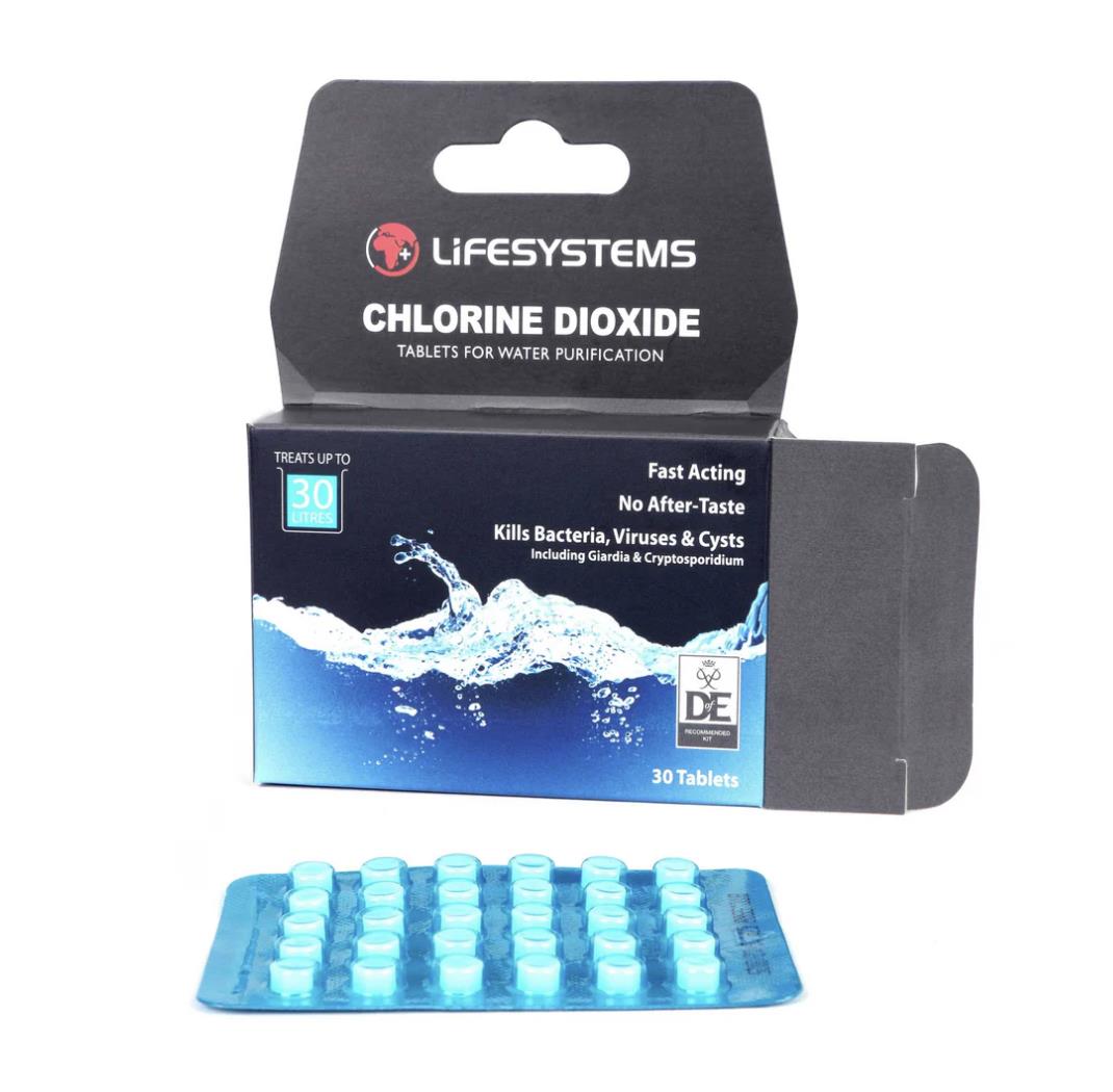 Lifesystems Chlorine Dioxide Tablets (30 Tablets)