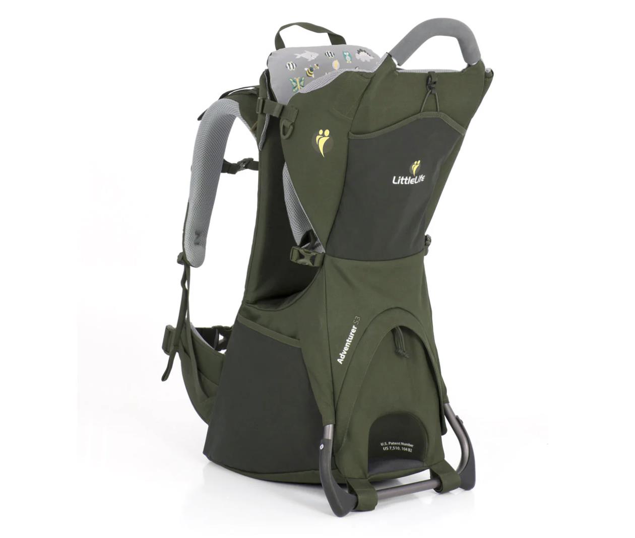 LittleLife Adventurer S3 Child Carrier, Green