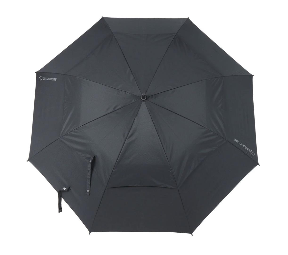 Lifeventure Trek Umbrella, Extra Large, Black