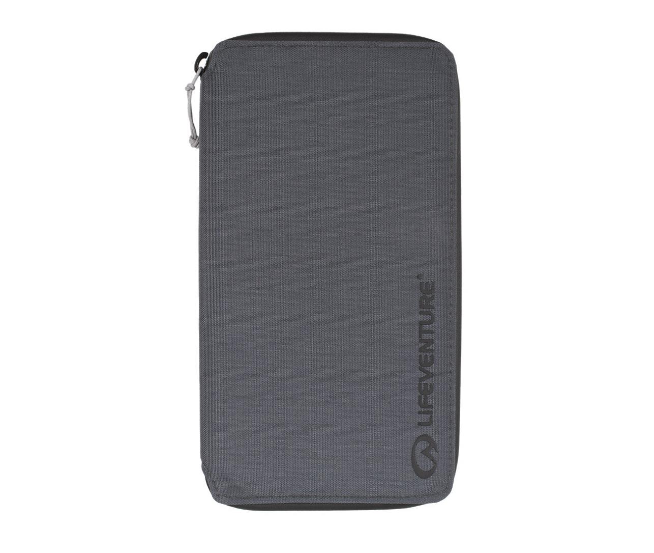 Lifeventure RFID Travel Wallet, Recycled, Grey