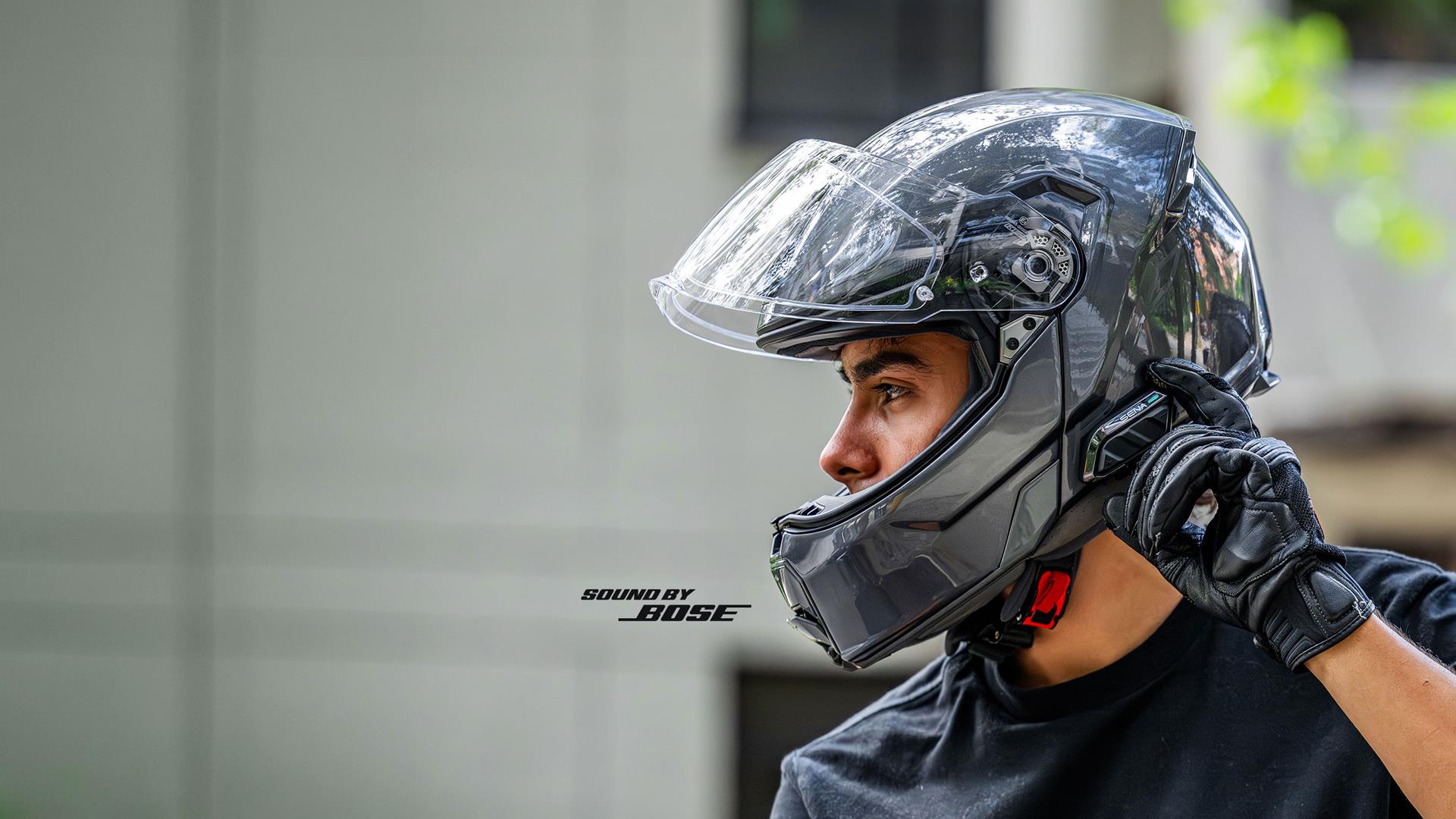 SPIDER X Slim, Low Profile Motorcycle Mesh Communication System