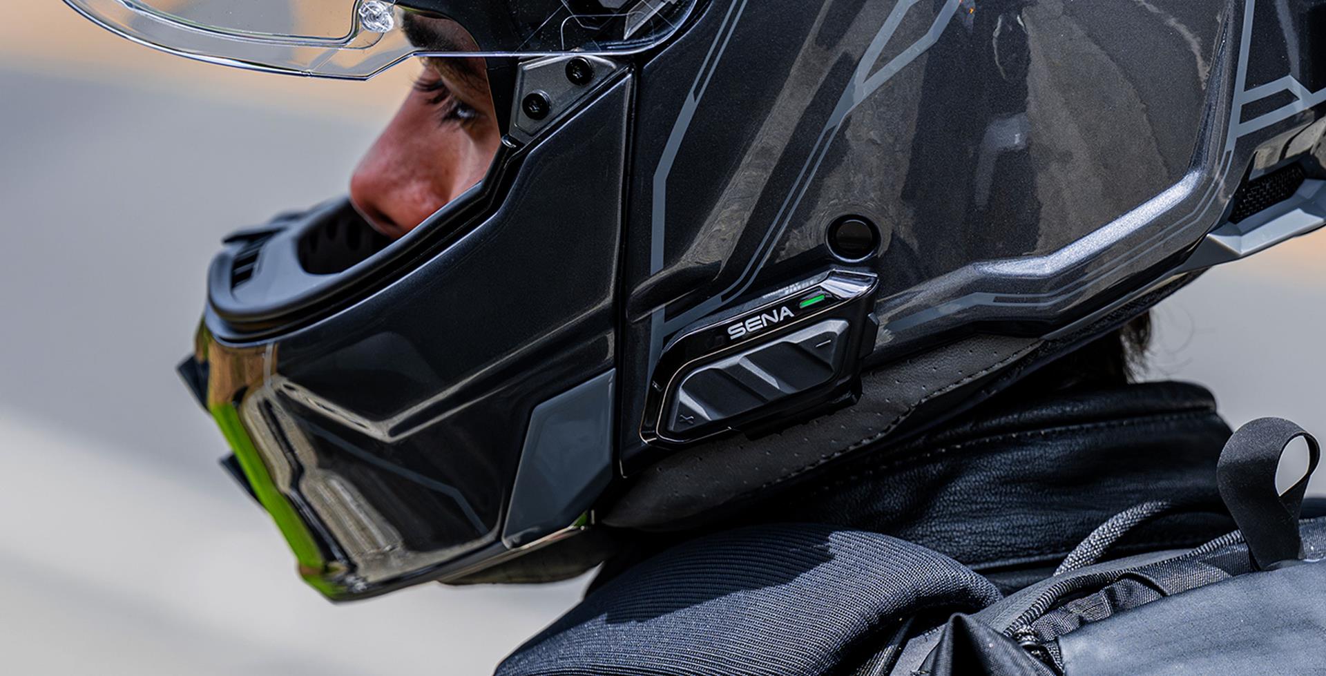 SPIDER X Slim, Low Profile Motorcycle Mesh Communication System