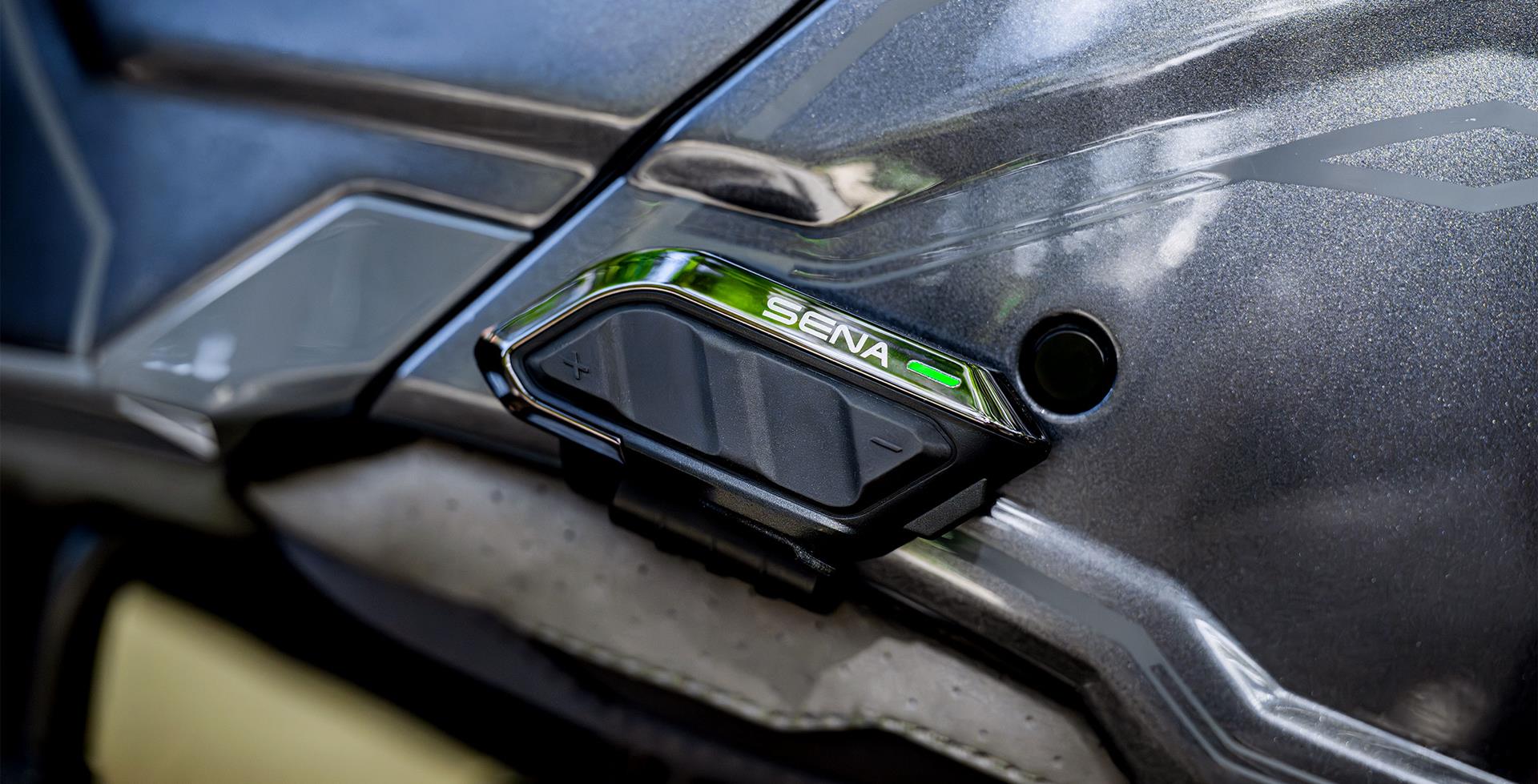 SPIDER X Slim, Low Profile Motorcycle Mesh Communication System