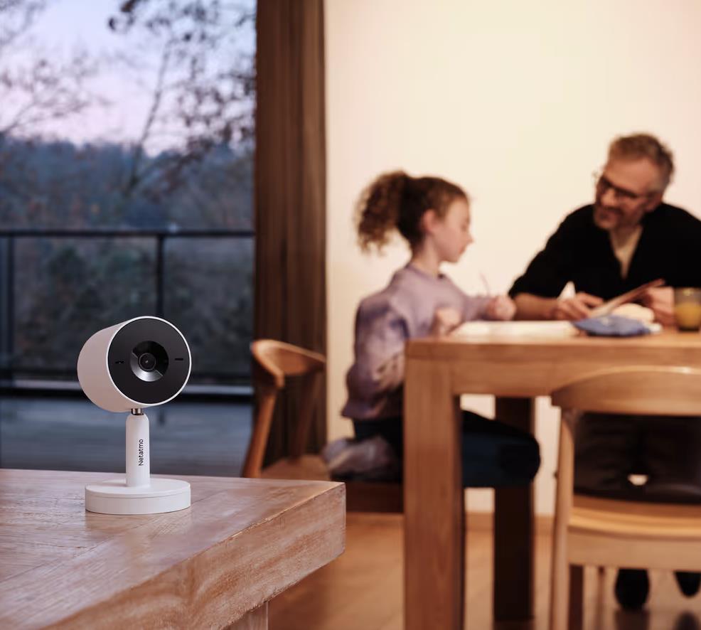 Netatmo Advance Indoor Cam, White, NEW