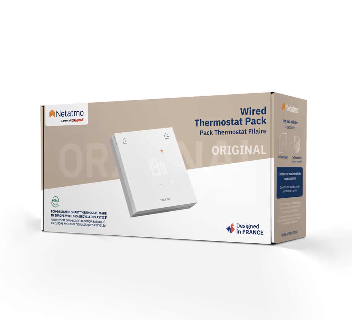 Wired Thermostat ORIGINAL pack- NEW 2026
