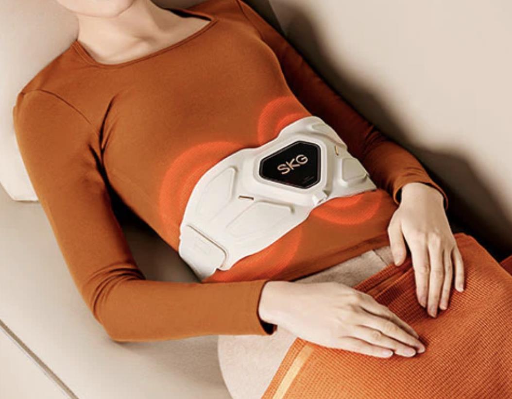 SKG W9 Pro Waist Massager, White