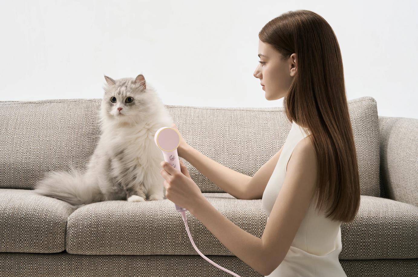 Laifen Hair Dryer Mini Pink