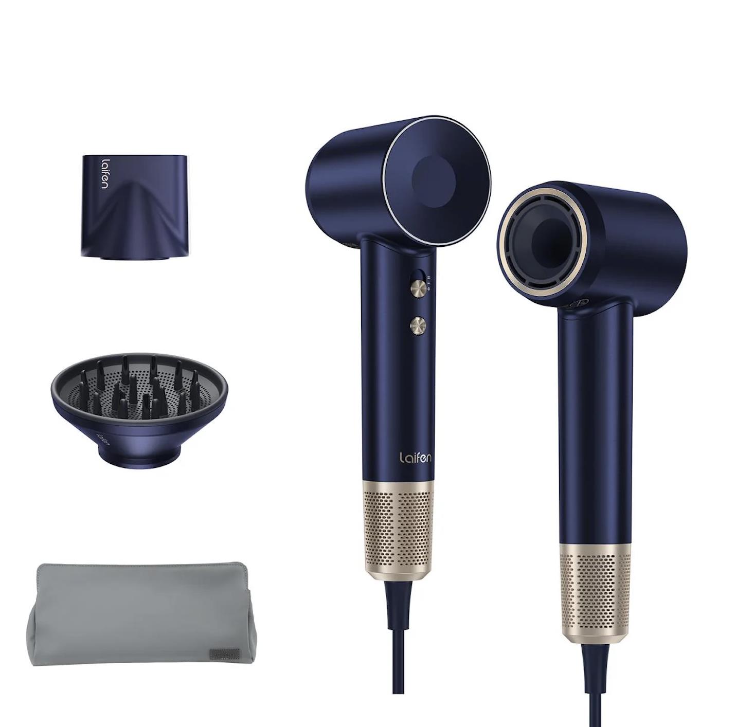 Laifen Swift Premium - hair dryer Golden Blue