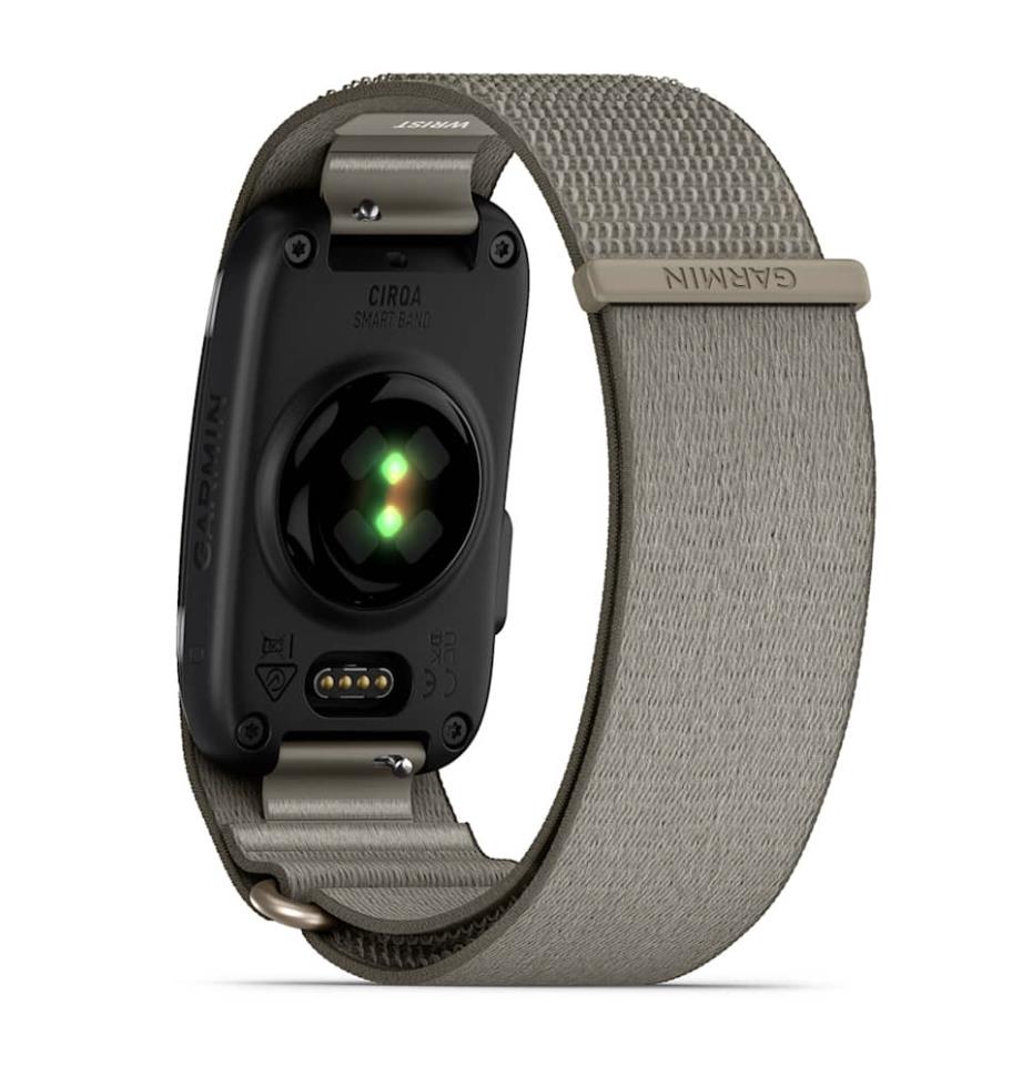 Garmin CIRQA viedsiksna, S–M, Franču pelēks