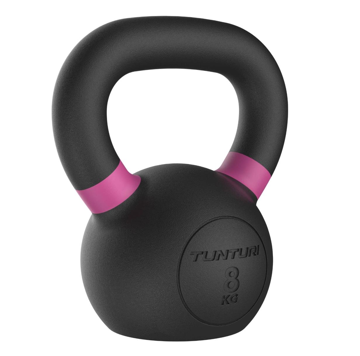 Tunturi Platinum Cast Iron Kettlebell, 8kg