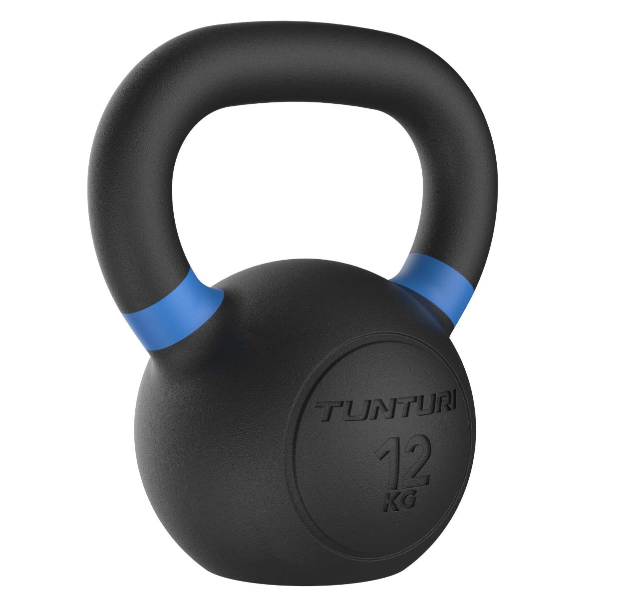 Tunturi Platinum Cast Iron Kettlebell, 12kg