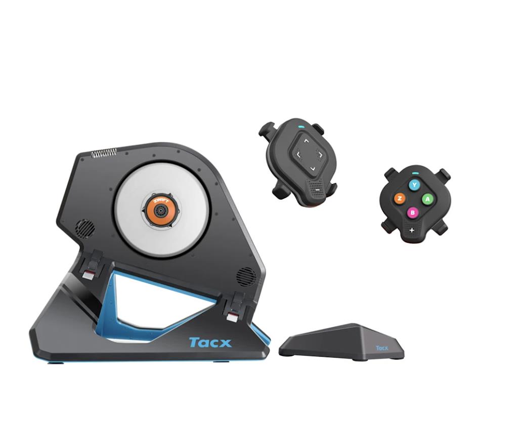 Tacx NEO 2T with Zwift Cog and Click