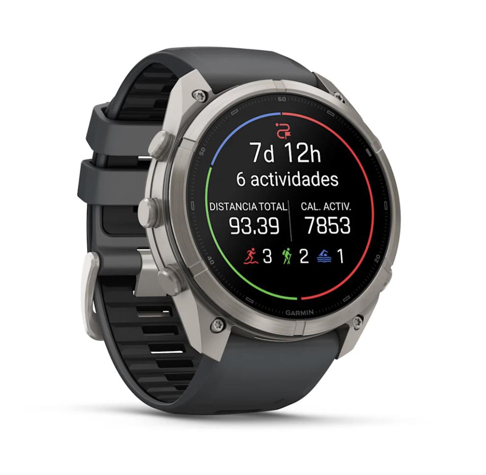 Garmin fenix 9 Pro nutikell, inReach, 51 mm, titaan, grafiit/must silikoonrihm