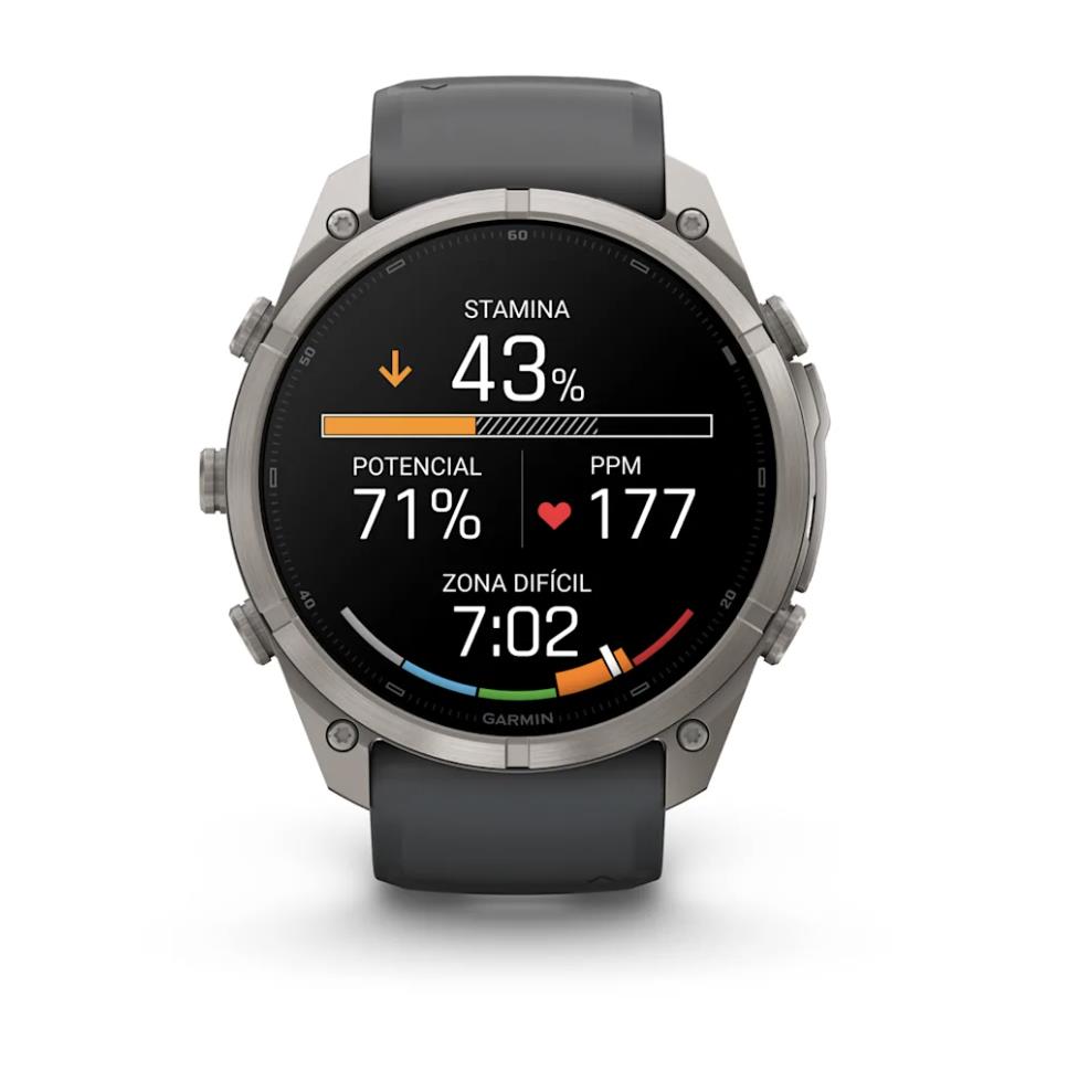 Garmin fenix 9 Pro nutikell, inReach, 51 mm, titaan, grafiit/must silikoonrihm