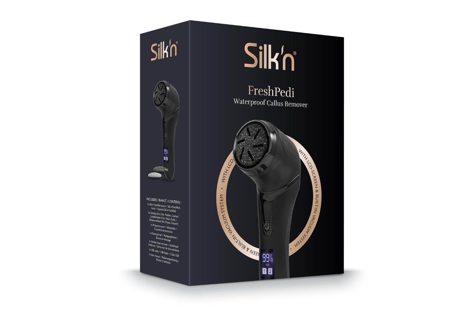 Silk'n FreshPedi Callus remover Black