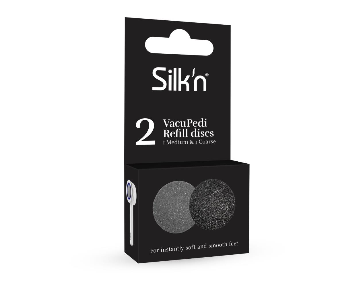 Silk'n VacuPedi refill callus remover disc  Medium & Coarse