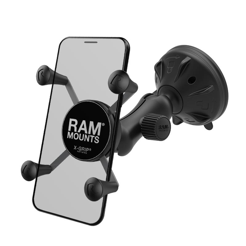 RAM X-GRIP MOUNT WITH SUCTION CUP